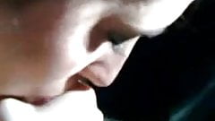 Car blowjob and unexpected cumshot