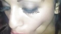 Hot latina milf homemade blowjob big cock with anal try