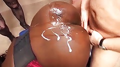 african milf brutal bukake gang banged