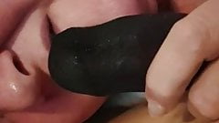 bbw mature chubby ameture nylon blowjob