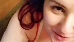 Bruntte Blowjob POV