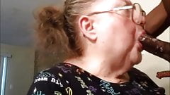 Granny gagged deepthroat