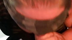 Parking garage blow job