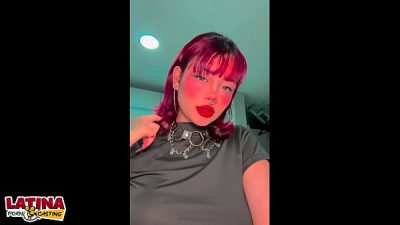 Emily Sinner – Tight Latina Takes Her First Creampie