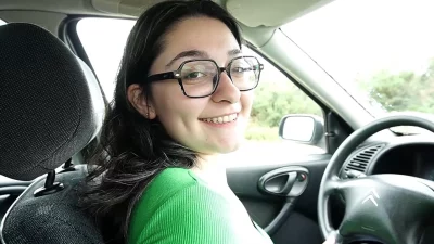 MY FRIEND PICKS ME UP IN THE CAR… AND IT DIDN’T END UP ALONE IN A WALK!