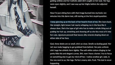 Timestop: The Class Test 1 (audiobook erotica literotica audio story)